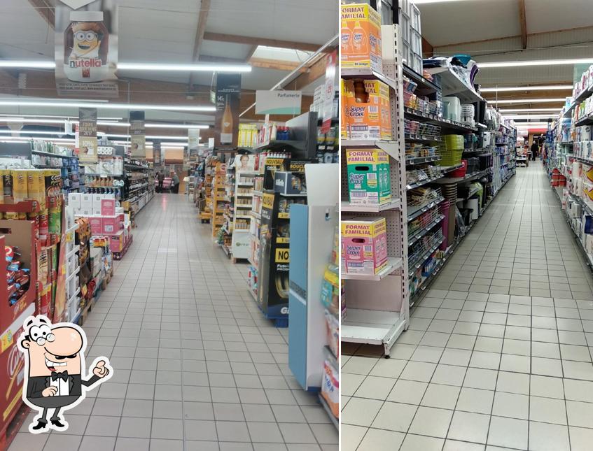 L'intérieur de Intermarché Super Grand-couronne