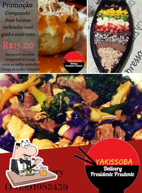 Comida em Yakissoba