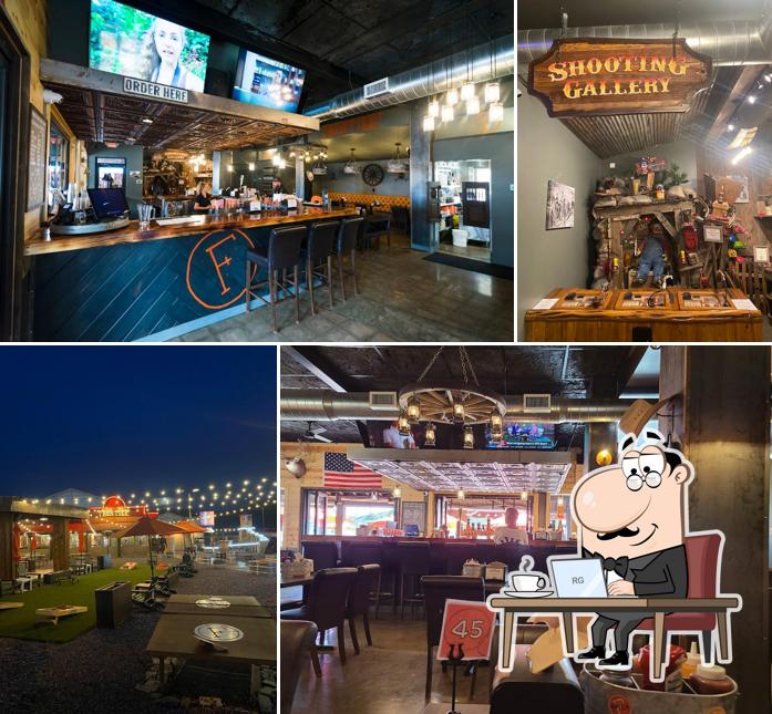 Frontier Barbeque & Beer Garden in Williams Restaurant menu and reviews