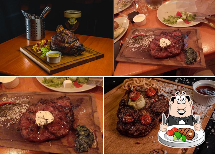 Harley Bar&Grill propose des repas à base de viande