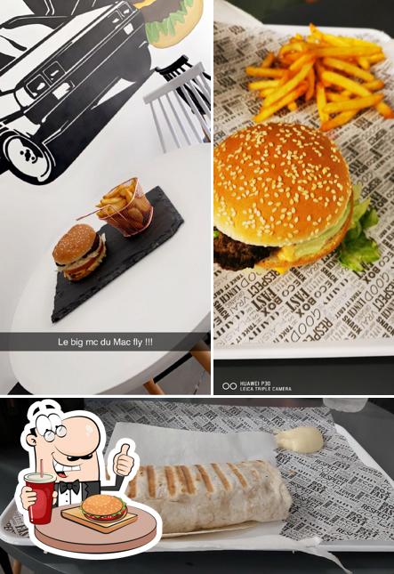 Les hamburgers de Le Mac Fly will conviendront différents goûts