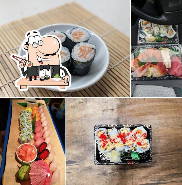 Commandez de nombreuses options de sushi