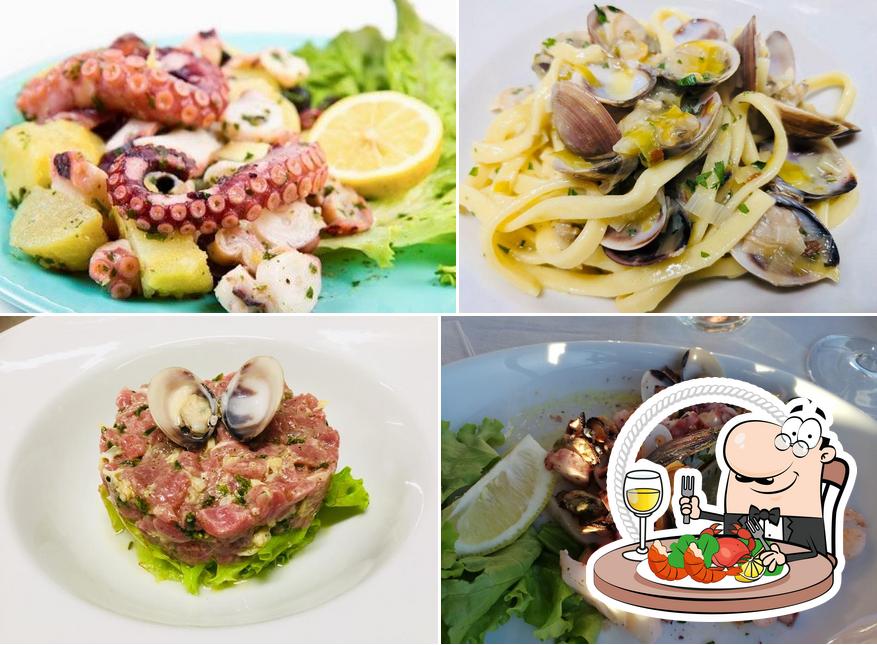 Prova tra i vari piatti di mare disponibili a Ristorante Pizzeria Trau Brusa