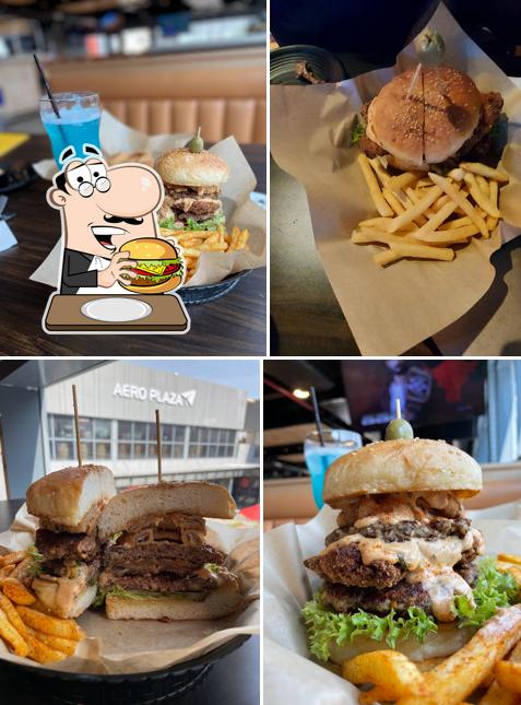 Try out a burger at Buffalo Wild Wings (BWW Hyderabad Airport)
