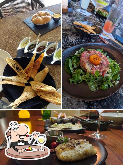 Food at Harry's Steakhouse & Raw Bar | Cancun