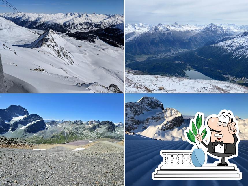 Restaurant Piz Nair 10'000 feet