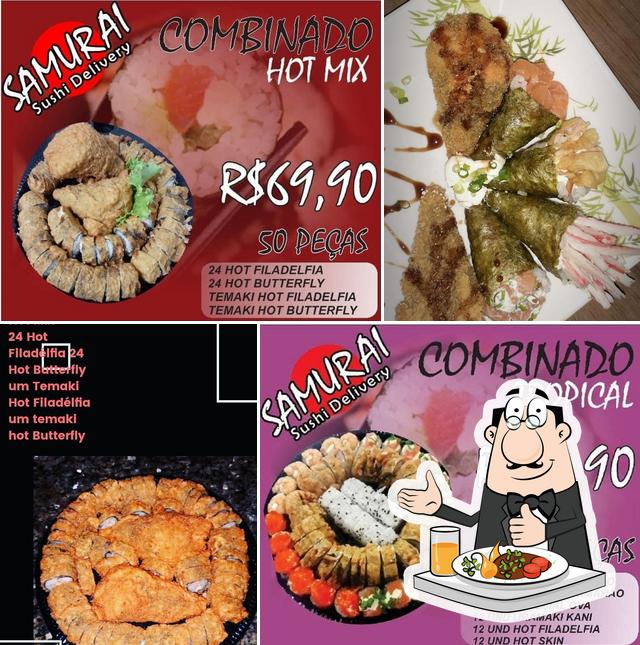 Comida em Samurai Sushibar e Delivery