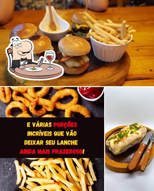 Comida em Wburger Artesanal