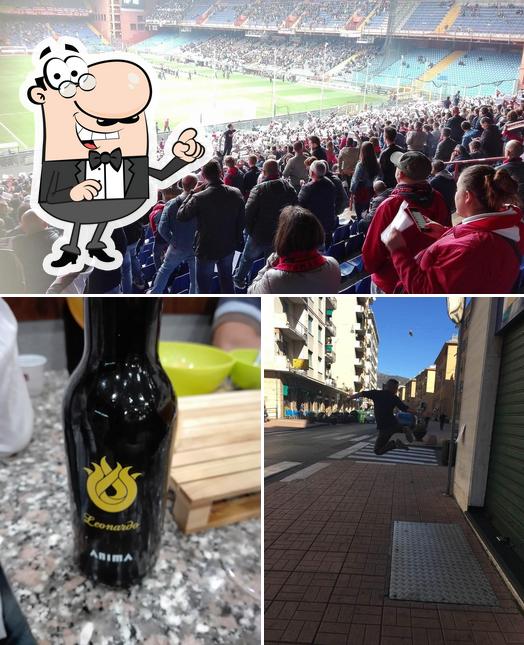 Questa è la foto che presenta la esterno e birra di Bar Pesce