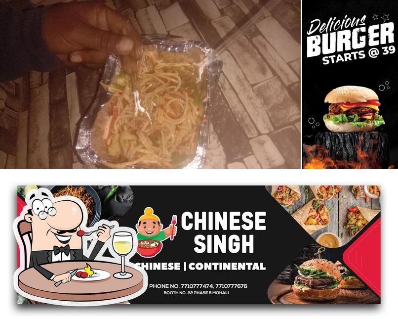 Food at Chinese Singh
