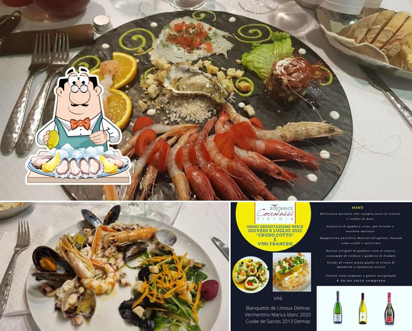Ostriche al Ristorante Corradossi