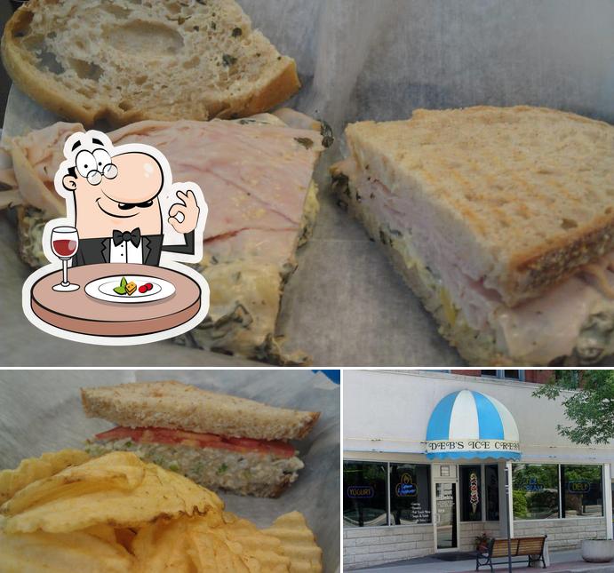 This is the photo displaying food and interior at Deb's Ice Cream & Deli