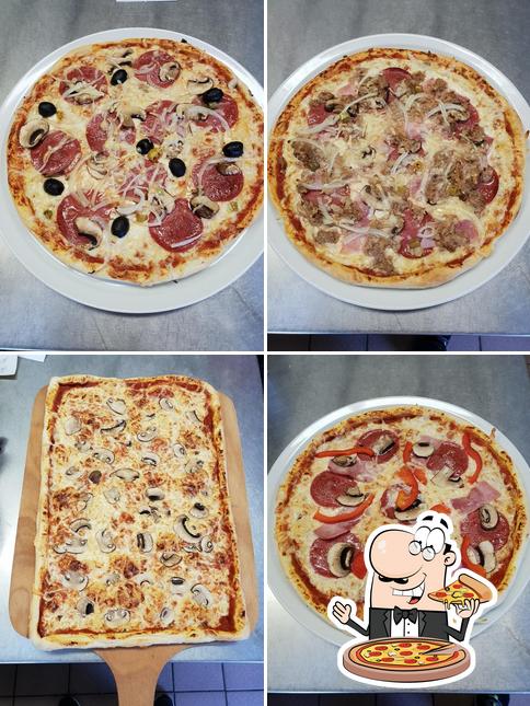 Try out pizza at Gasthaus d' Badisch