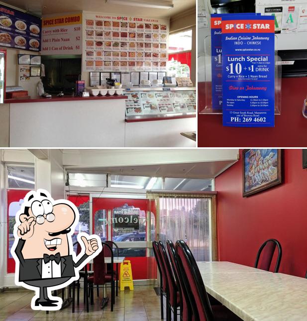 Spice Star Manurewa, 13 Great South Rd in Auckland Restaurant menu
