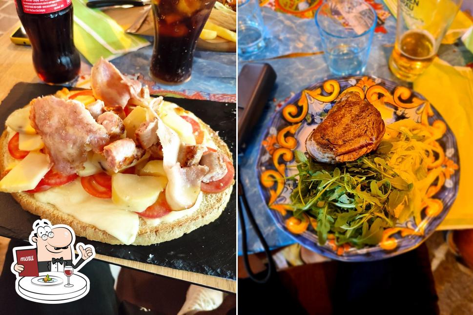 Meals at La taverna di eolo