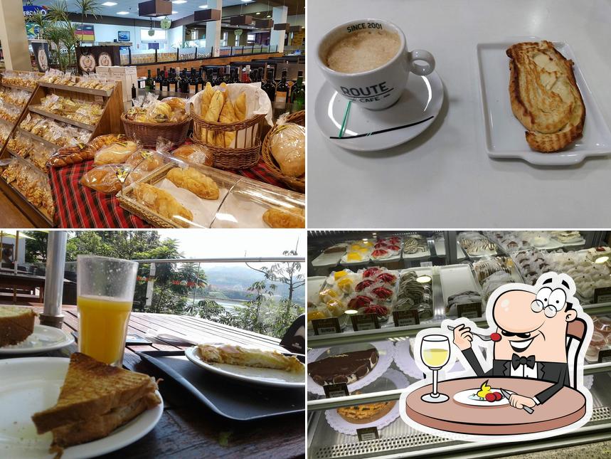 Comida em Restaurante Graal Alemão
