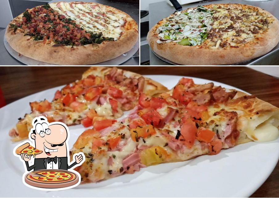 No Pizzaria Barão, você pode pedir pizza