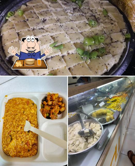 Food at Geeta Khaman House