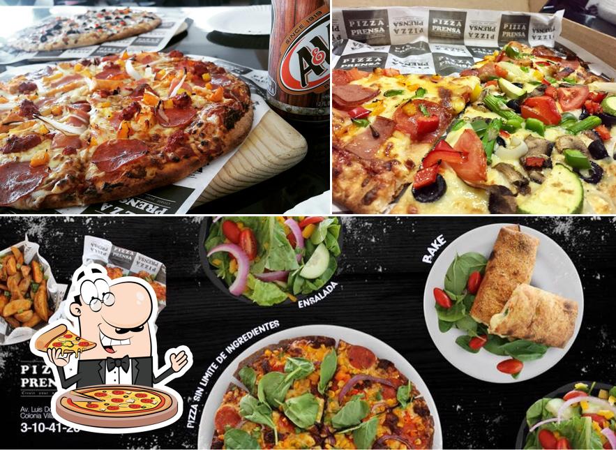 Pizza en Prensa pizzeria, Hermosillo, Av. Luis Donaldo Colosio Murrieta 401  Col. Villa Satélite - Restaurant reviews
