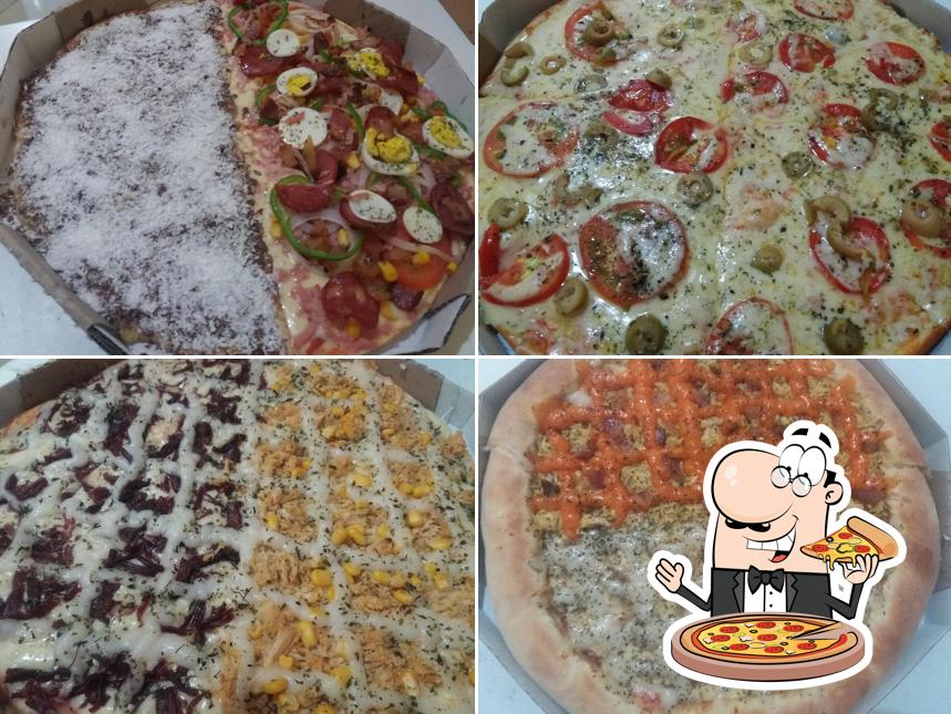 No Pizzaria A Favorita & Hambúrgueria, você pode degustar pizza