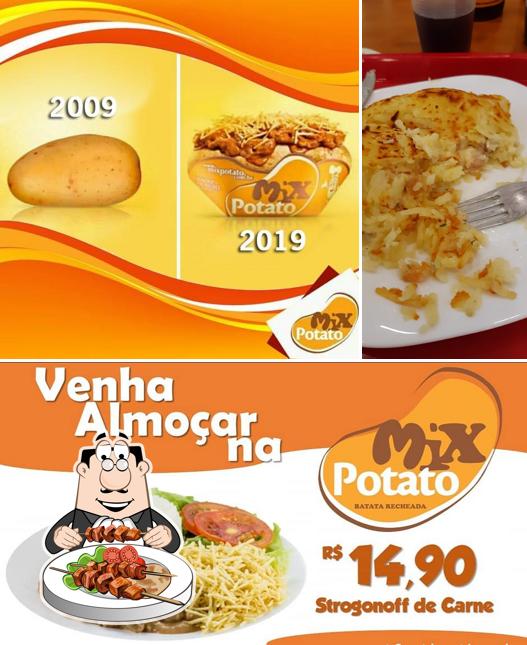 Comida em Mix Potato - Batata Recheada