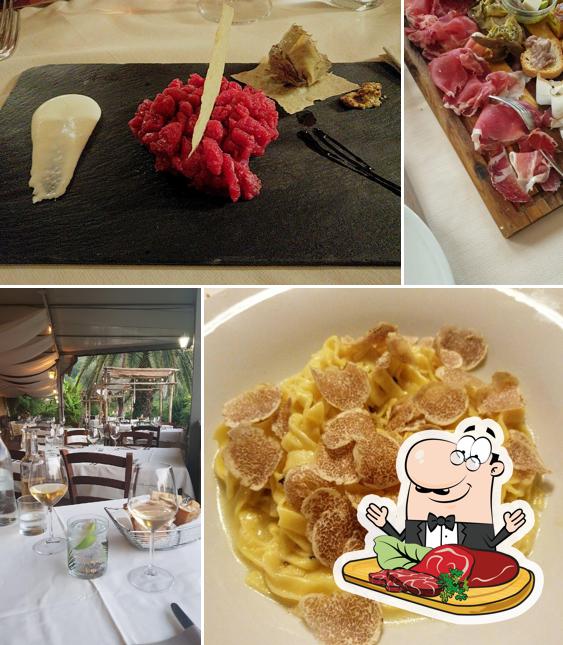 Carpaccio di manzo al Ristorante Cima