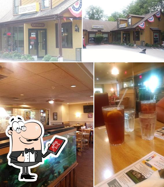 Las fotografías de exterior y interior en Jeffersonville Diner