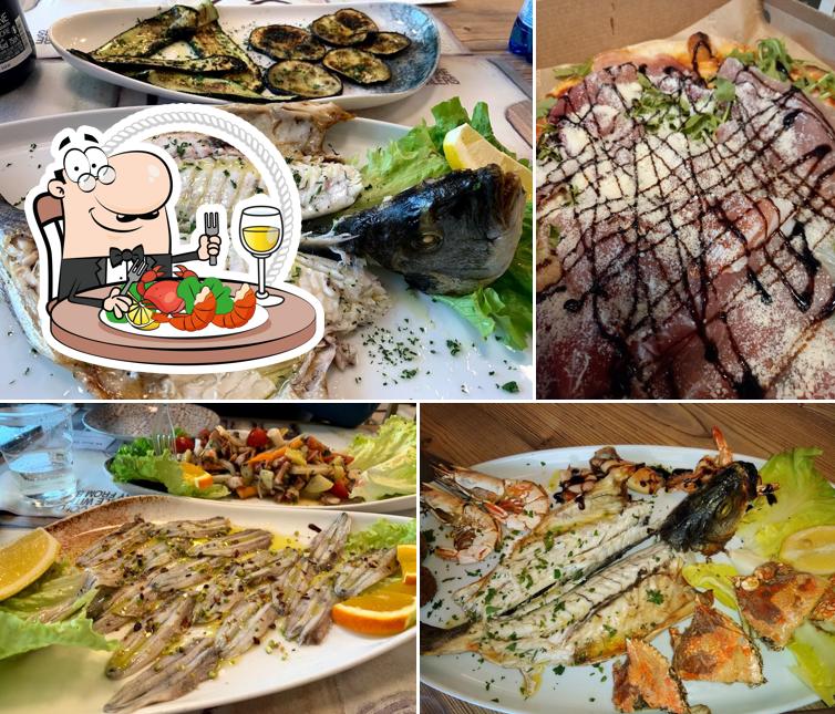 Ordina la cucina di mare a Pizzeria Oltremare specialità di Pesce e Pizza