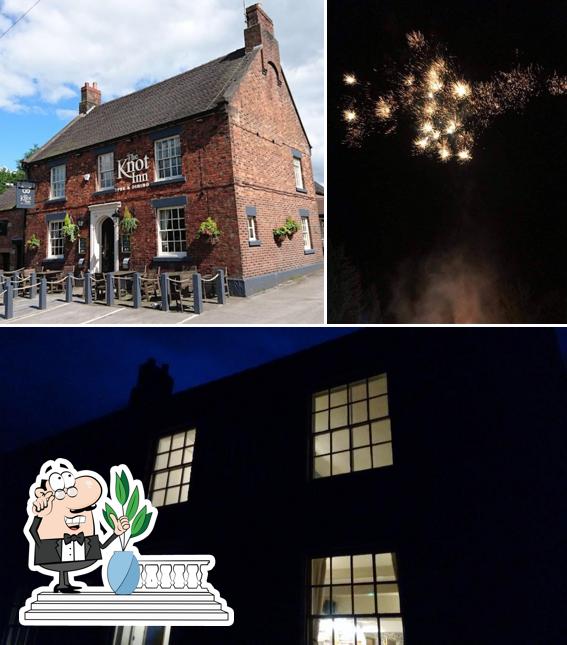 The Knot Inn in Rushton Spencer Restaurant menu and reviews