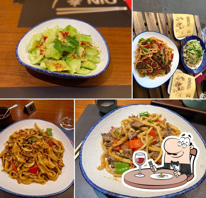 Platos en Qin Restaurant