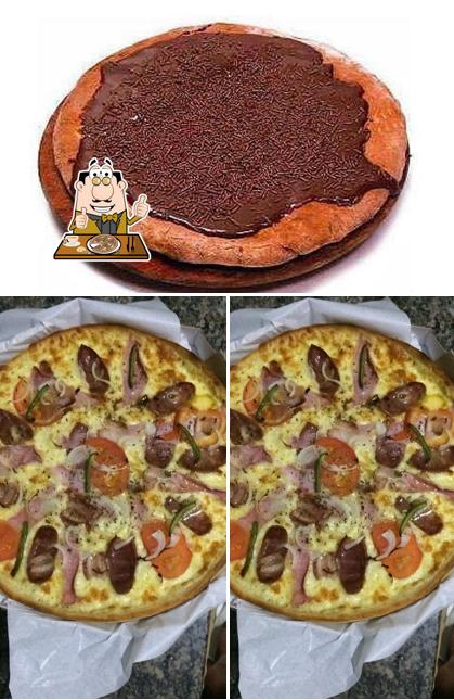 Peça diferentes estilos de pizza