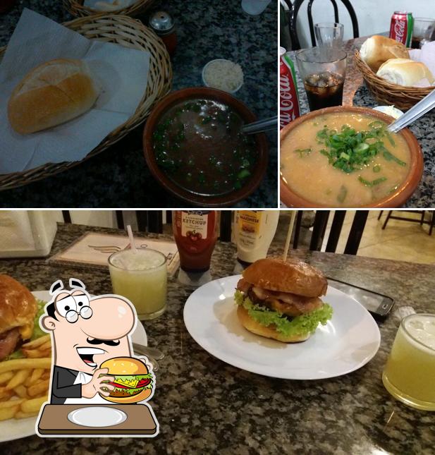 Hambúrguer em Canjão