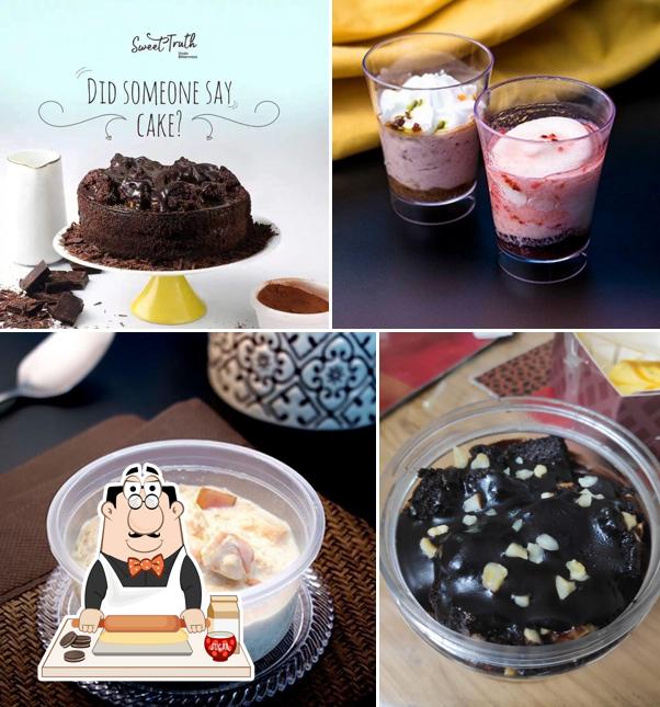 Sweet Truth Auramall provides a selection of desserts
