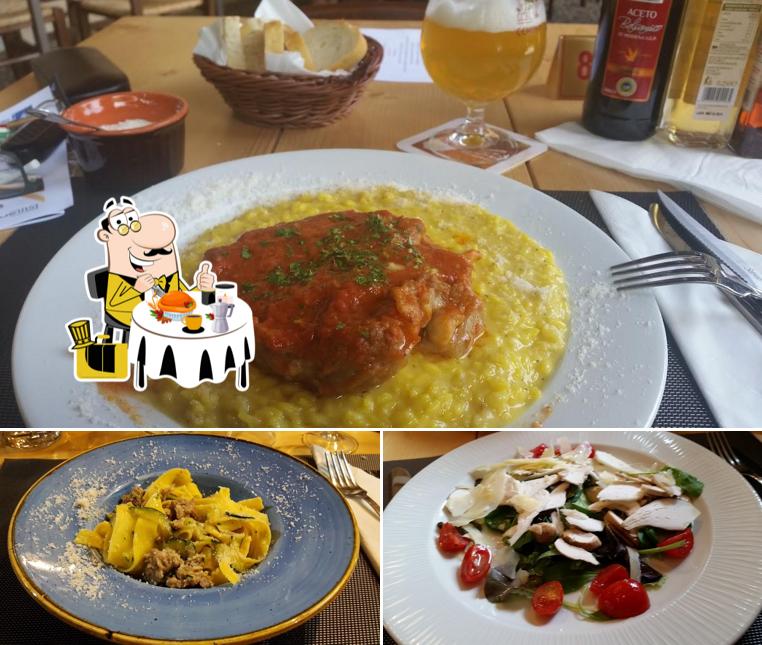 Cibo al Trattoria Birreria La Grancia