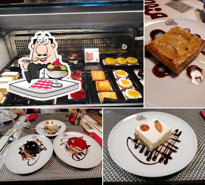 Viena Capellanes provides a range of sweet dishes