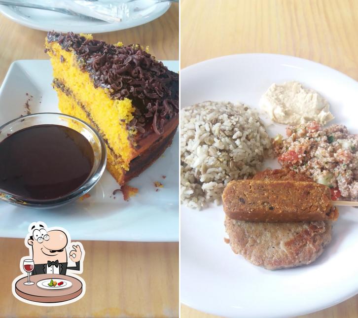 Comida em Foliage Café