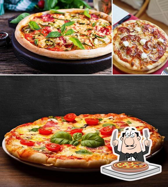 Essayez différents genres de pizzas