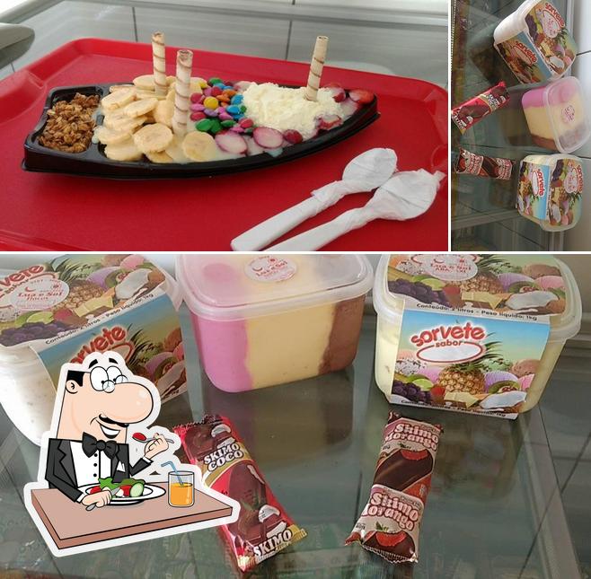 Comida em Sorveteria Point 48