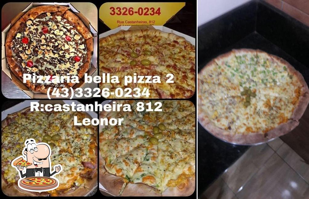 Peça diversos variedades de pizza