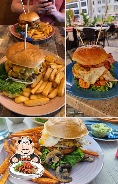 Hamburger im Ben´s Burger - Mexican & Cocktailbar