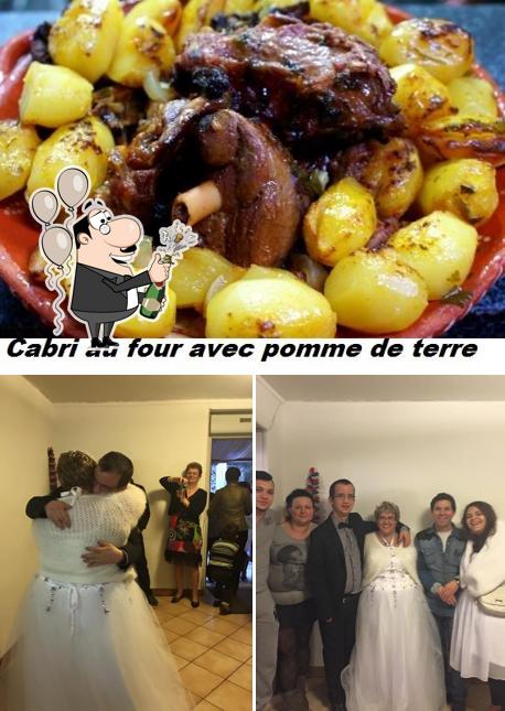 Jetez un coup d’oeil à la photo représentant la mariage et nourriture concernant Café de la Paix