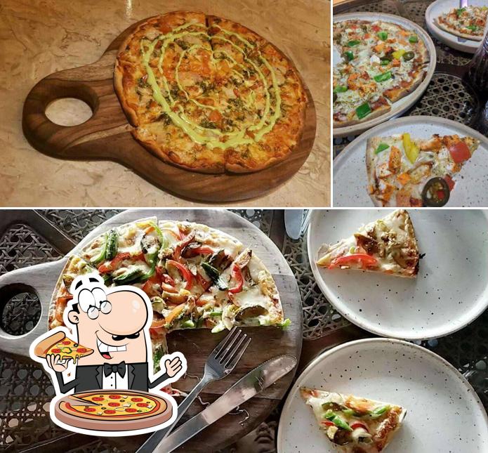 Try out pizza at Iso Cafe & Bar