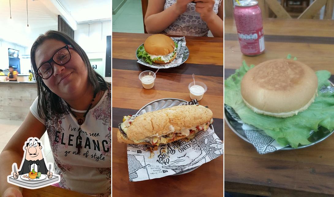 Comida em The One Burguer