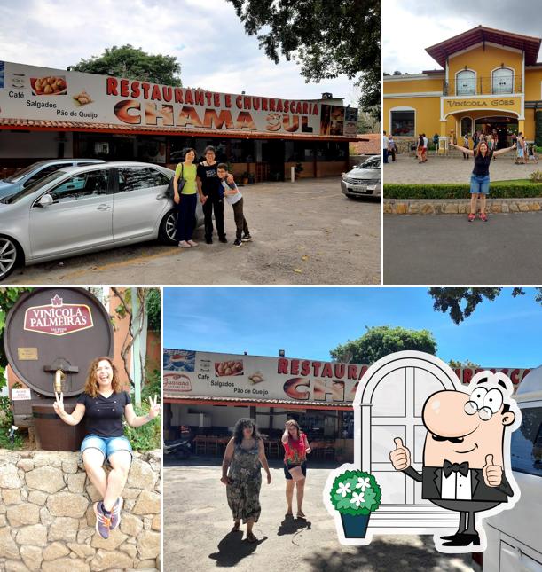 O exterior do Churrascaria Chama Sul