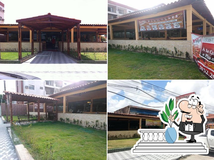 O exterior do Florença Churrascaria e Pizzaria