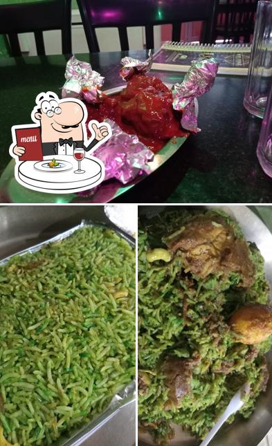 Food at G K Restaurant
