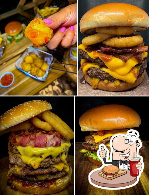 Os hambúrgueres do Guaju Gourmet irão saciar uma variedade de gostos