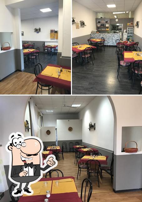 Gli interni di L' Osteria