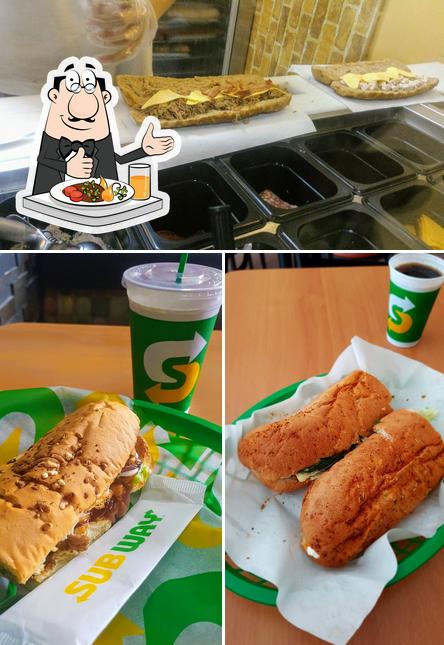 Comida em Subway