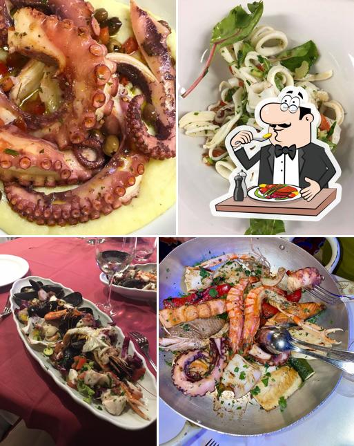 Cibo al Ristorante Delfino Blu